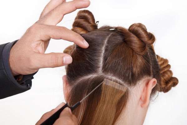 Wavy Tape-In Hair Extensions