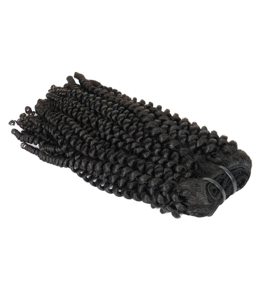 Prarvi Kinky Curls - Raw Human Hair for Beautiful Afro Look
