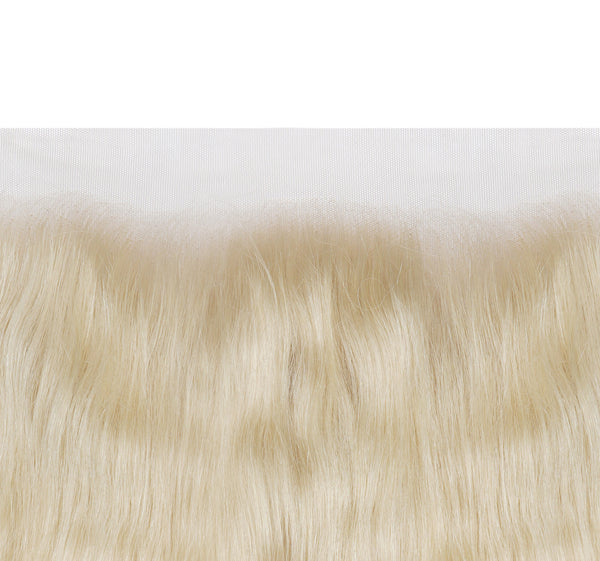 Platinum Blonde Natural Wave Frontal - Prarvi Hair