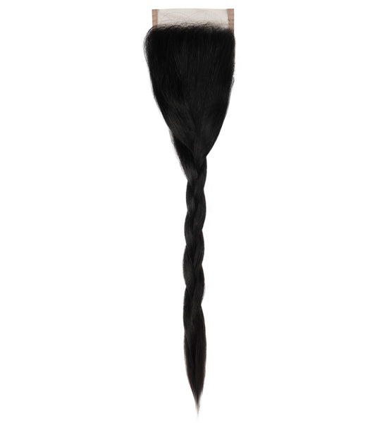 Natural Wave Lace Closure 4 by 4 - Prarvi Hair