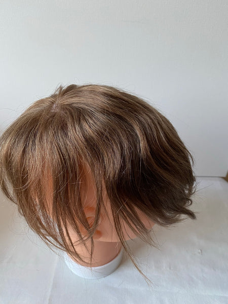 3-4 Poly Silk Base Men Hairpiece - Prarvi Hair