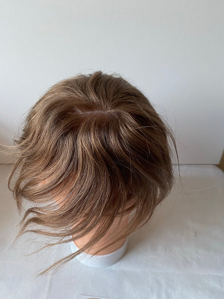 3-4 Poly Silk Base Men Hairpiece - Prarvi Hair
