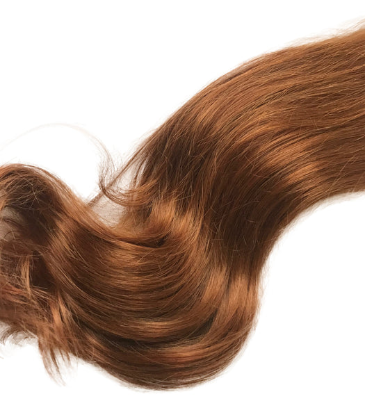 Brown Natural Hair Weft Color #6 - Prarvi Hair