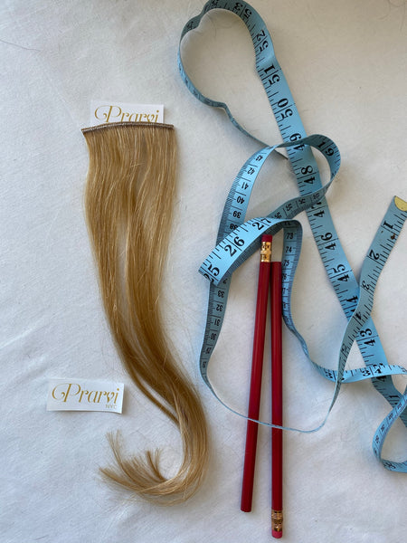 Ash Blonde Hair Sample Piece
