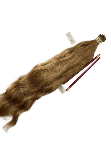 Ash Blonde Natural Wave Hair Micro Tips