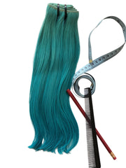 Turk Blue Natural Hair Extension - Prarvi Hair