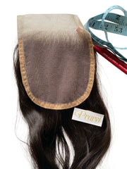 Natural Wave Lace Closure 5 by 5 - Prarvi Hair