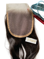 Natural Wave Lace Closure 5 by 5 - Prarvi Hair