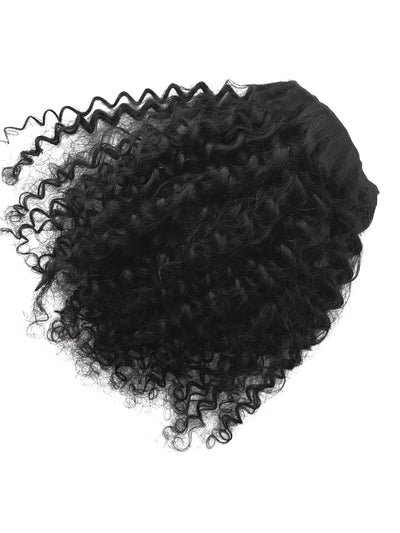Afro Thick Coily -7 Piece Clip Ons Set - Prarvi Hair