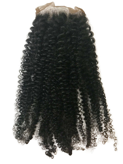 Afro Thin Closure - Prarvi Hair