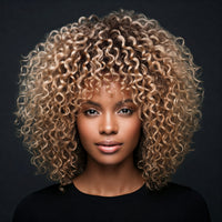 Ash Blonde Loose Curl Weft