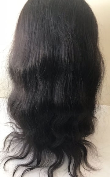 Front Lace Wig-Natural Wavy(Net Base) product gallery proof