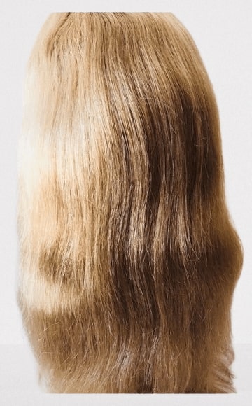 Ash Blonde Natural Wave Front Lace Wig product gallery proof