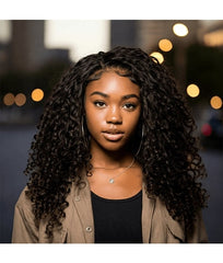 Natural Black Curly Hair