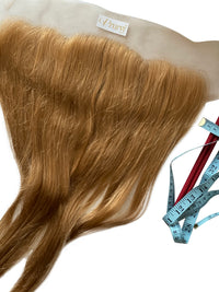 Ash Blonde Lace Frontal: 100% Raw Human Hair
