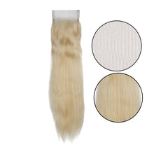 Platinum Blonde Lace Closure - Prarvi Hair