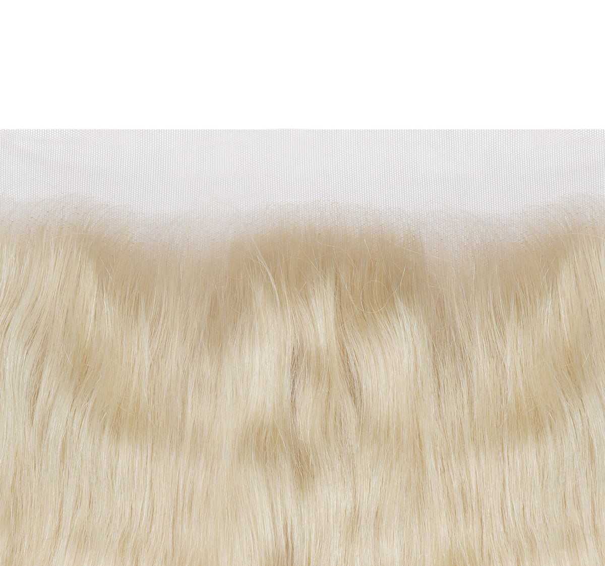 Platinum Blonde Natural Wave Frontal - Prarvi Hair
