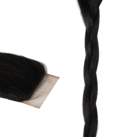 Bundle Deal on Raw Virgin Temple Natural Hair Weft and Closure - Prarvi Hair