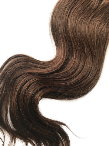 Dark Brown Natural Human Hair - Prarvi Hair