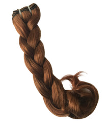 Brown Natural Hair Weft Color #6 - Prarvi Hair