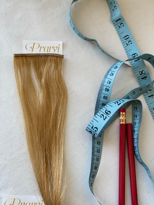 Ash Blonde Hair Sample Piece