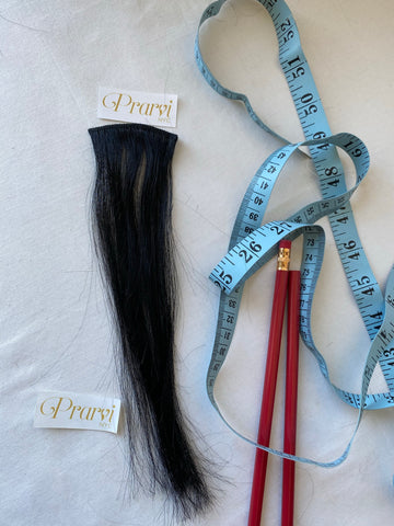 Hey Hair Sample Piece - Prarvi Hair