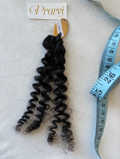 Kinky Curl Hair Sample Piece - Prarvi Hair