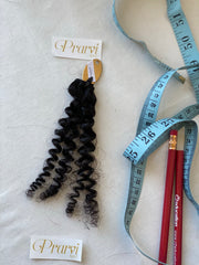 Kinky Curl Hair Sample Piece - Prarvi Hair