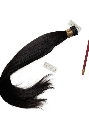 Relaxed Hair I-Tip - Prarvi Hair