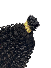 Kinky Curly I-Tip Hair Extension - Prarvi Hair