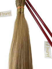 Ash Blonde Hair Micro Tips - Prarvi Hair