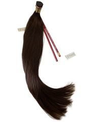 Brown Silky Straight I-Tip Hair Extension - Prarvi Hair