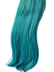 Turk Blue Natural Hair Extension - Prarvi Hair