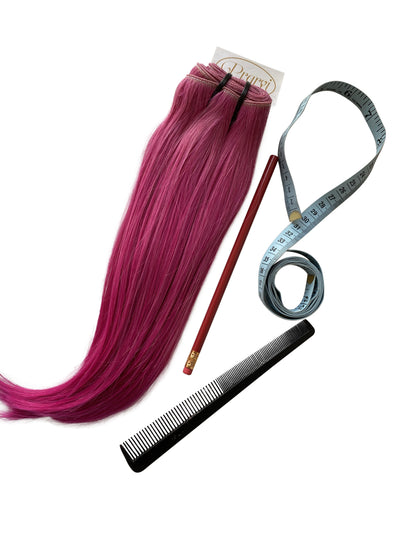 Light Pink Natural Hair Extension - Prarvi Hair