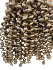 Ash Blonde Kinky Curl Weft - Prarvi Hair