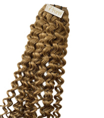 Ash Blonde Loose Curl Weft - Prarvi Hair