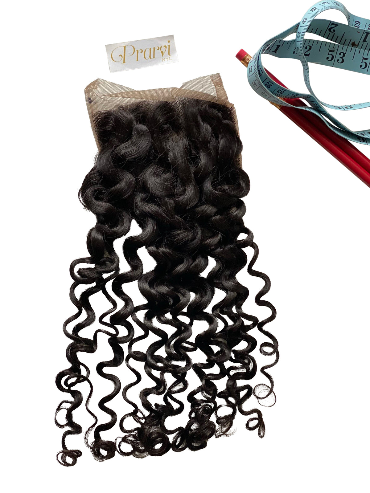 Prarvi Loose Curly Lace Closures - Handmade from 100% Virgin Remy Hair