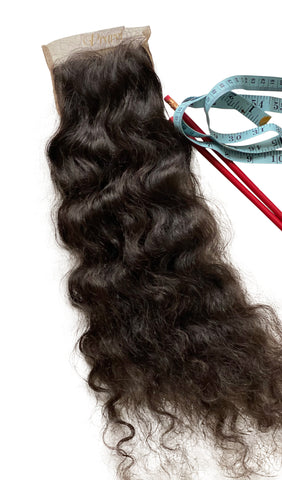 Natural Curl Closure - Prarvi Hair