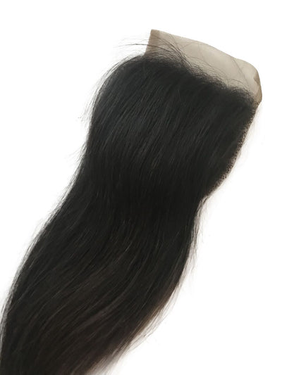 Silky Straight Closure - Prarvi Hair