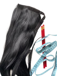 NATURAL WAVE CLIP-IN PONYTAIL EXTENSIONS - Prarvi Hair