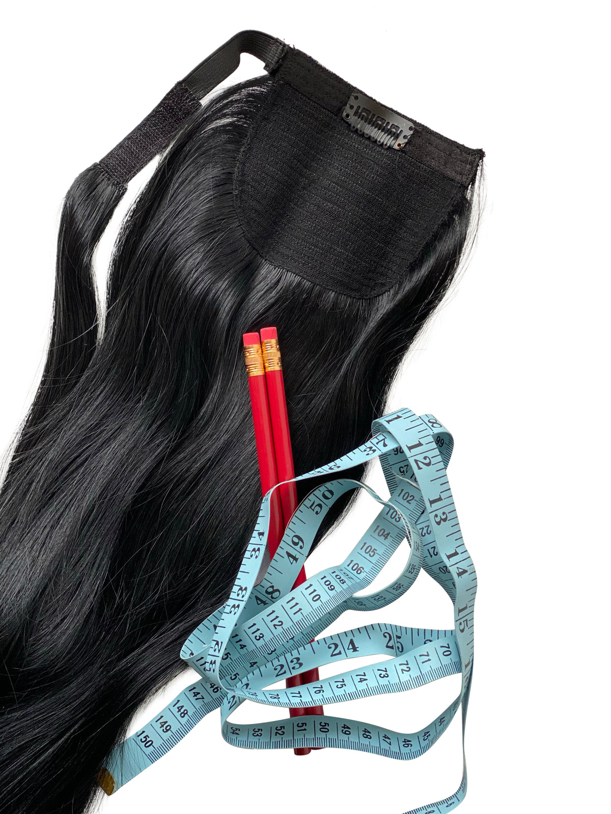 NATURAL WAVE CLIP-IN PONYTAIL EXTENSIONS - Prarvi Hair