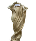 Platinum Blonde Wavy Tape-In Extension 
