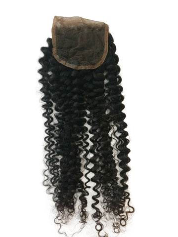 Afro Thick Closure - Prarvi Hair