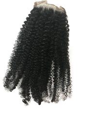 Afro Thin Closure - Prarvi Hair