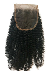 Afro Thin Closure - Prarvi Hair