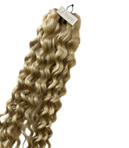 Jackson Blonde Collection: Platinum Blonde Raw Human Hair Extensions