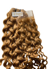 Ash Blonde Jackson Wave Closure 4 by 4 - Prarvi Hair