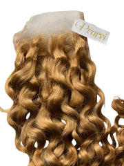 Ash Blonde Jackson Wave Closure 4 by 4 - Prarvi Hair