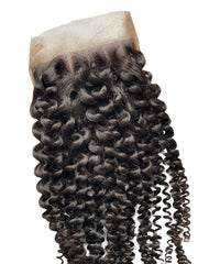 Kinky / Deep Curly Closure - Prarvi Hair