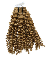 Ash Blonde Kinky Curl Weft - Prarvi Hair